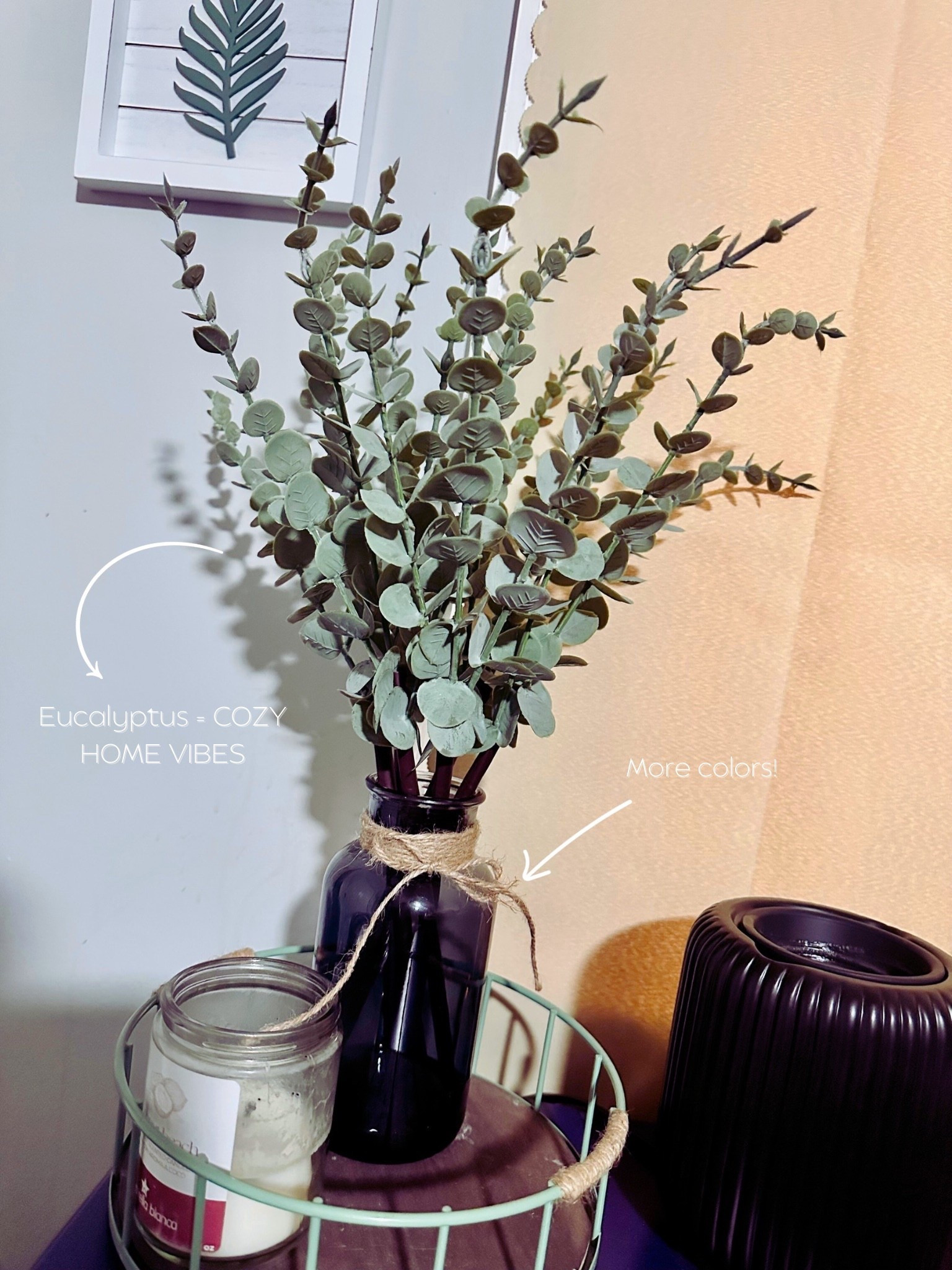 I’m obsessed with artificial plants! Got the cutest vase + eucalyptus stem set from Amazon! Matches my plant lover/boho vibe 😍 

#LTKHome