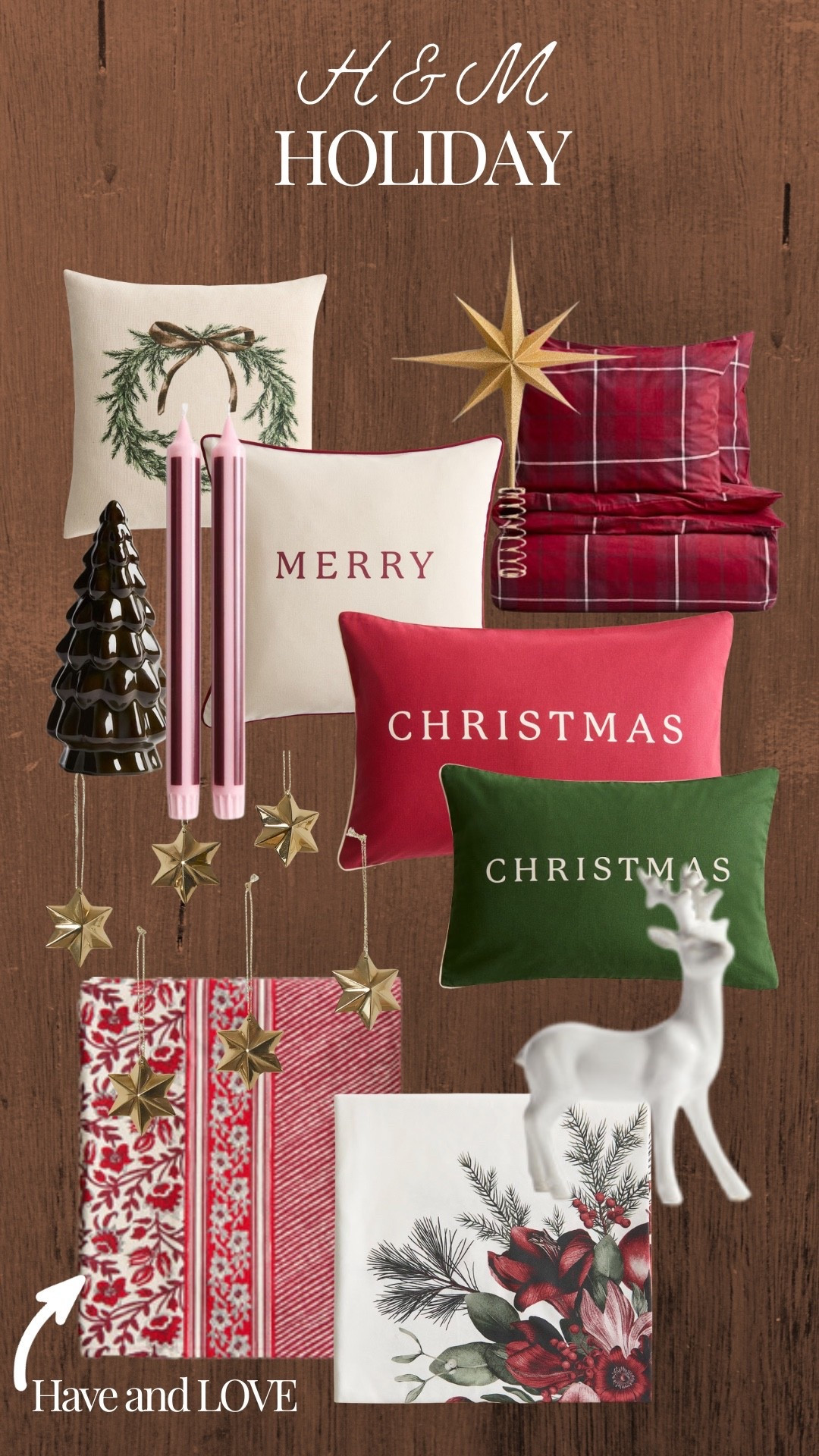 H&M finds for the holiday  

#LTKHoliday #LTKHome #LTKSeasonal