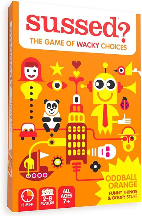 SUSSED The Wacky ‘What Would You Do?’ Social Card Game - Kids Stocking Stuffer, Gift & Family... | Amazon (US)
