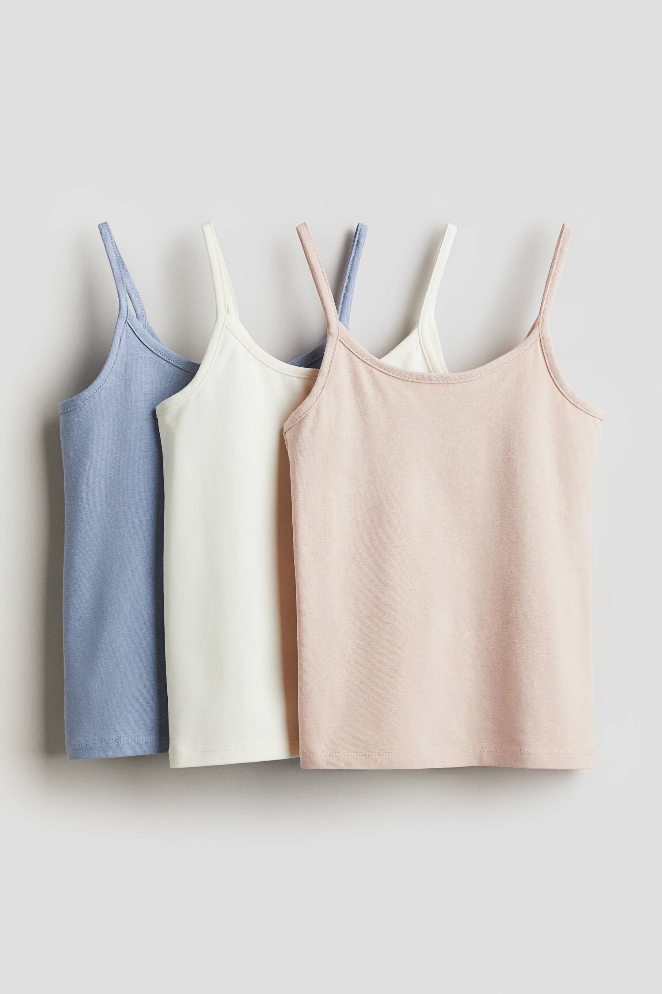 3-pack Camisole Tops | H&M (US + CA)