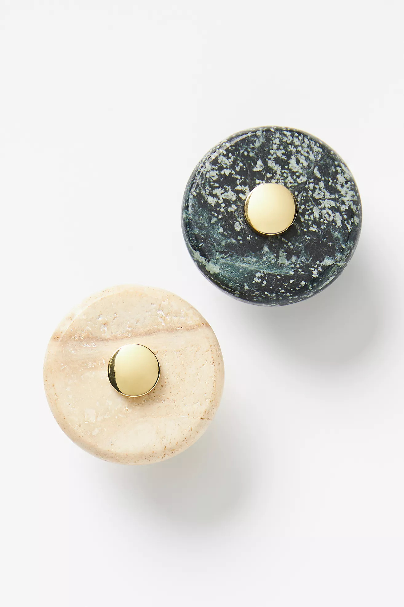 Brass & Marble Knob | Anthropologie (US)