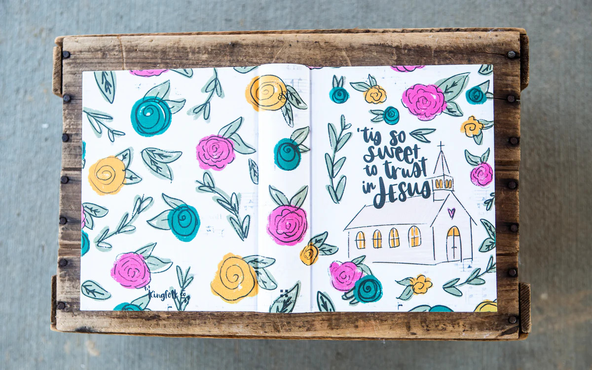 Church Floral ESV Journaling Bible | Kingfolk Co