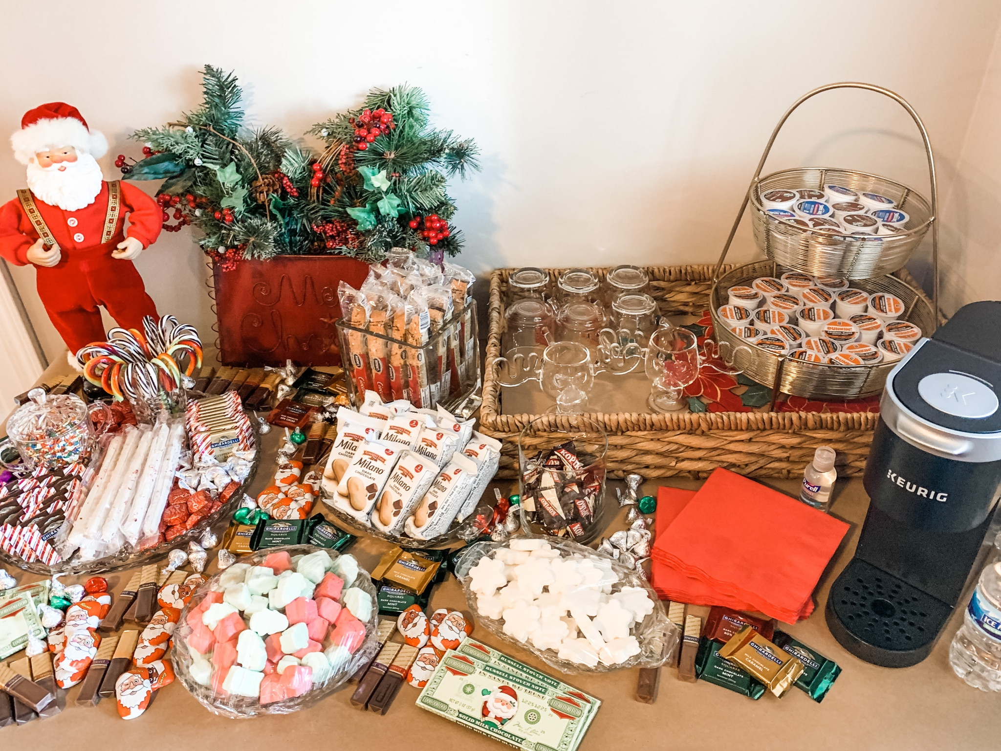 Hot chocolate and coffee bar! 

#LTKHoliday #LTKSeasonal #LTKParties