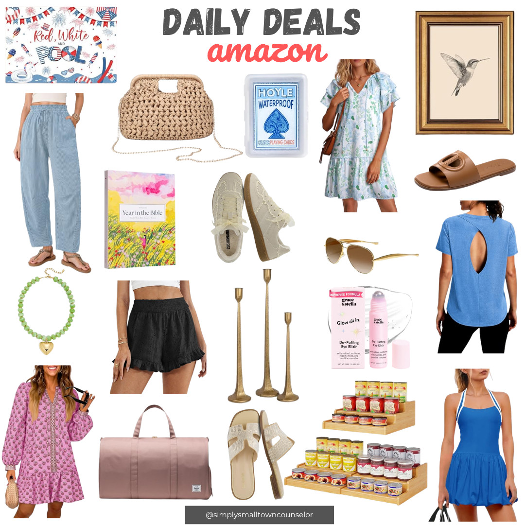 Daily deals- lots of great sales on Amazon! 

 #LTKSaleAlert