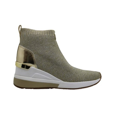 Michael Kors Womens skyler bootie textile Fabric Closed, Silver/Gold, Size 5.0 | Walmart (US)
