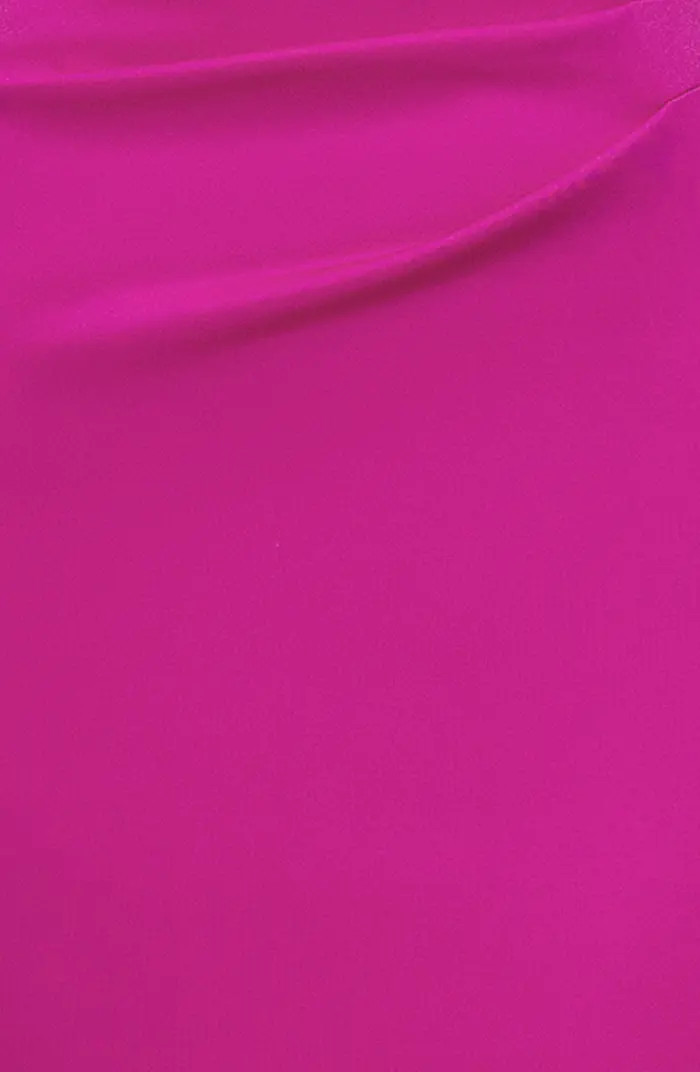 Ruffle Strapless Scuba Crepe Gown | Nordstrom