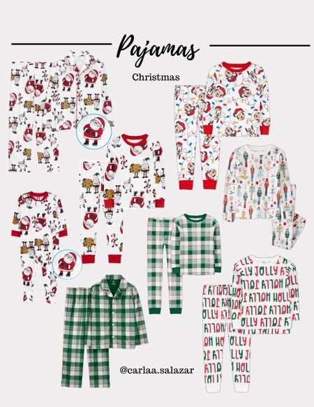 Christmas family matching pajamas 

#LTKSeasonal #LTKHoliday #LTKkids