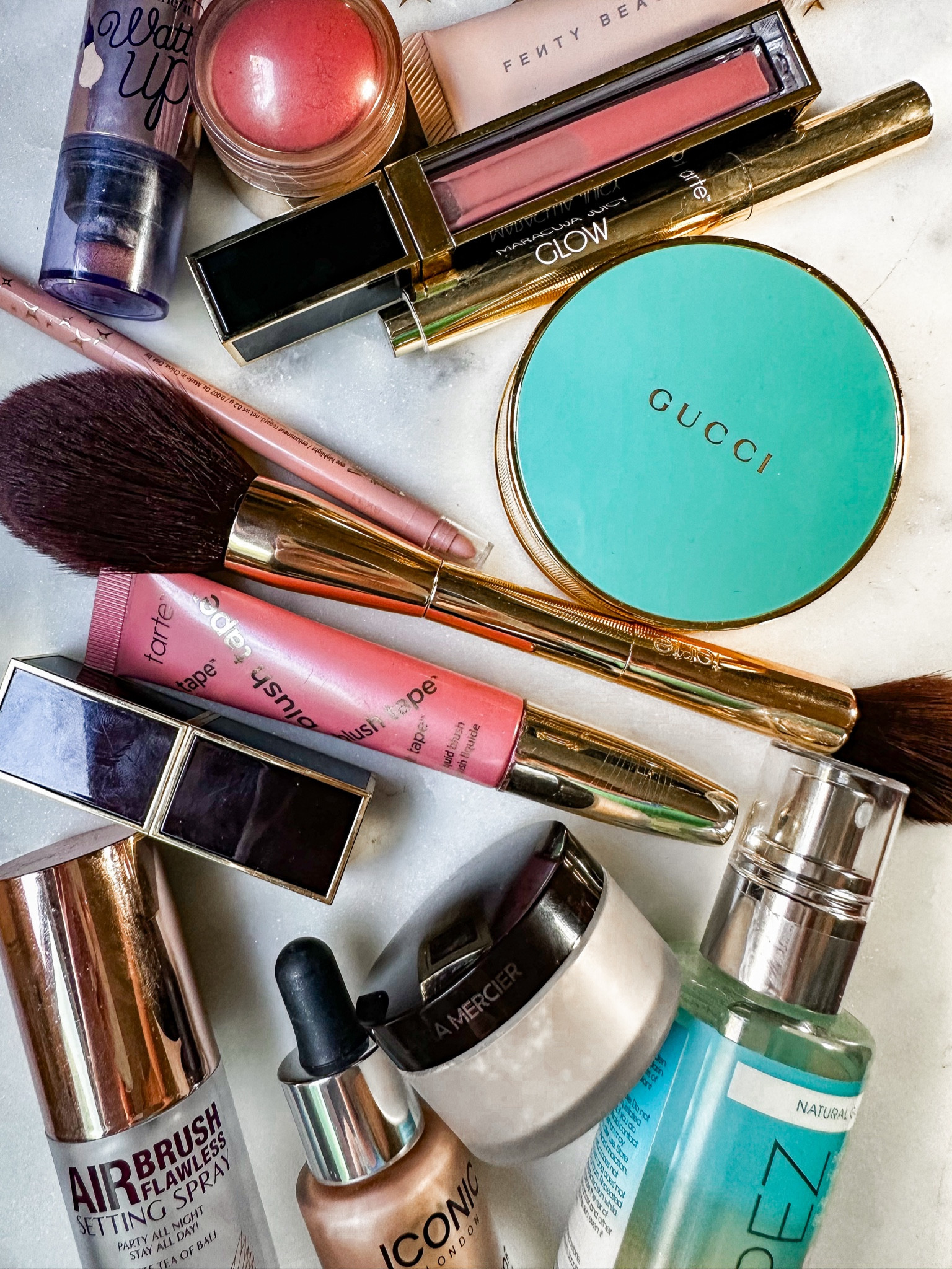 Sephora savings event 
Everyday glowy bronzed dewy makeup 
Gucci bronzer shade 4 
Merit blush shade Stockholm
Tarte Shape blush shade pink 
Tom Ford lipstick in shade Blush Nude 
Tom Ford lipgloss in shade Aura 
Tarte highlight shade Champagne 
Use code YAYSAVE at checkout for discount! 
Makeup over 40

#LTKover40 #LTKbeauty #LTKxSephora