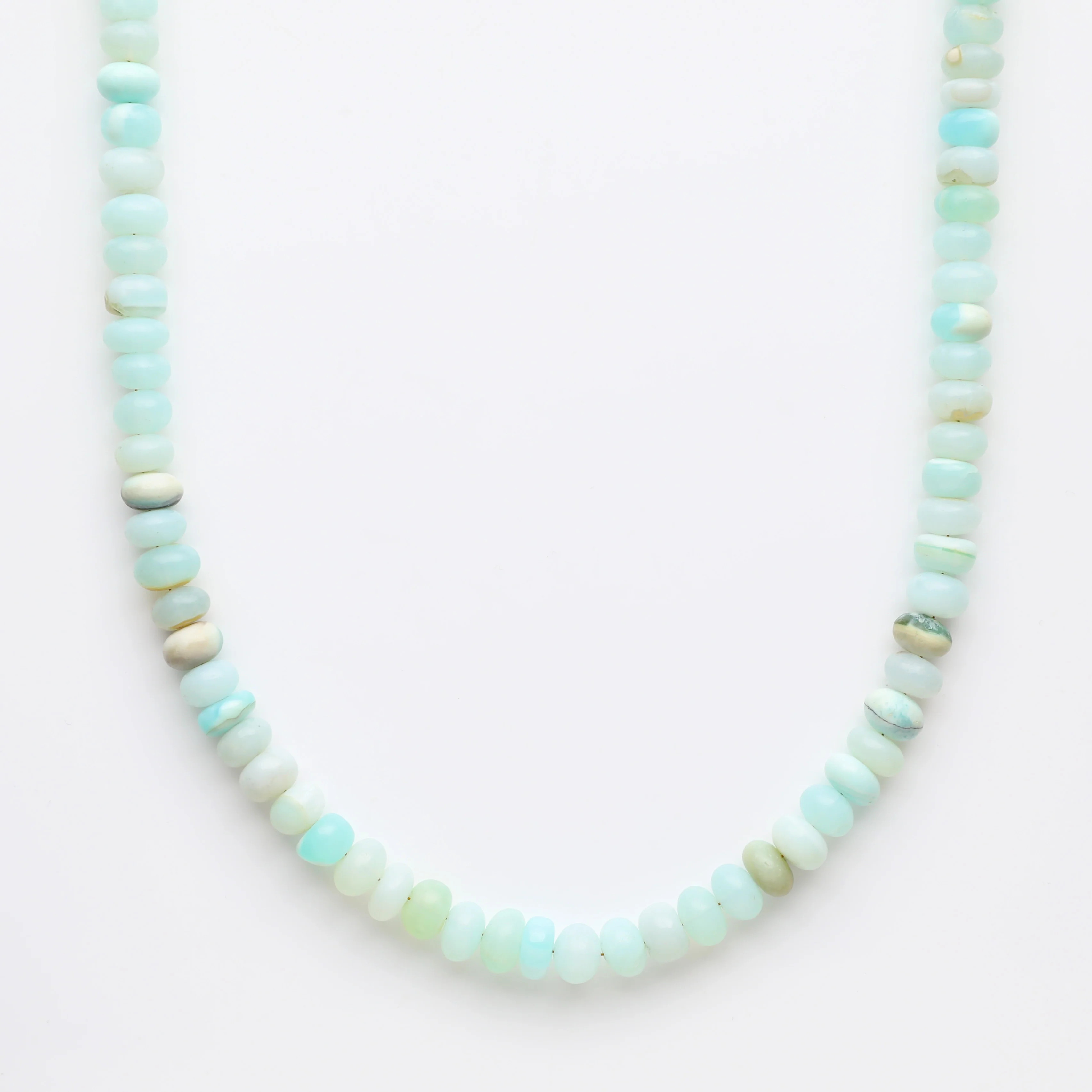 Blue Opal Beaded Necklace | Carrie Elizabeth
