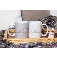 Cat Coffee Mug | Valentines Day Gift Mug Romantic Gift Lover | Etsy (US)