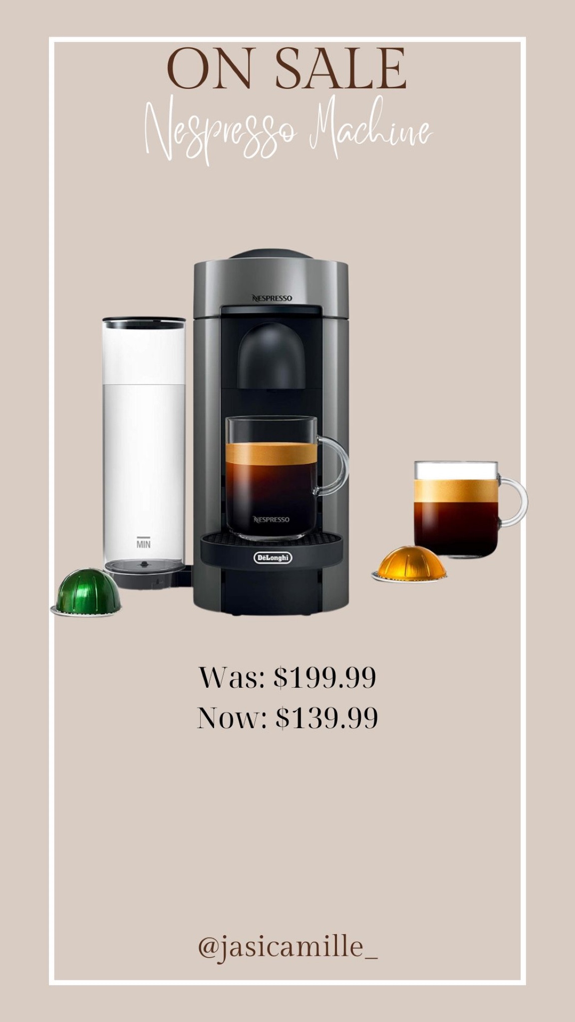 Nespresso Machine I love so much!! 

#LTKGiftGuide #LTKHoliday #LTKsalealert