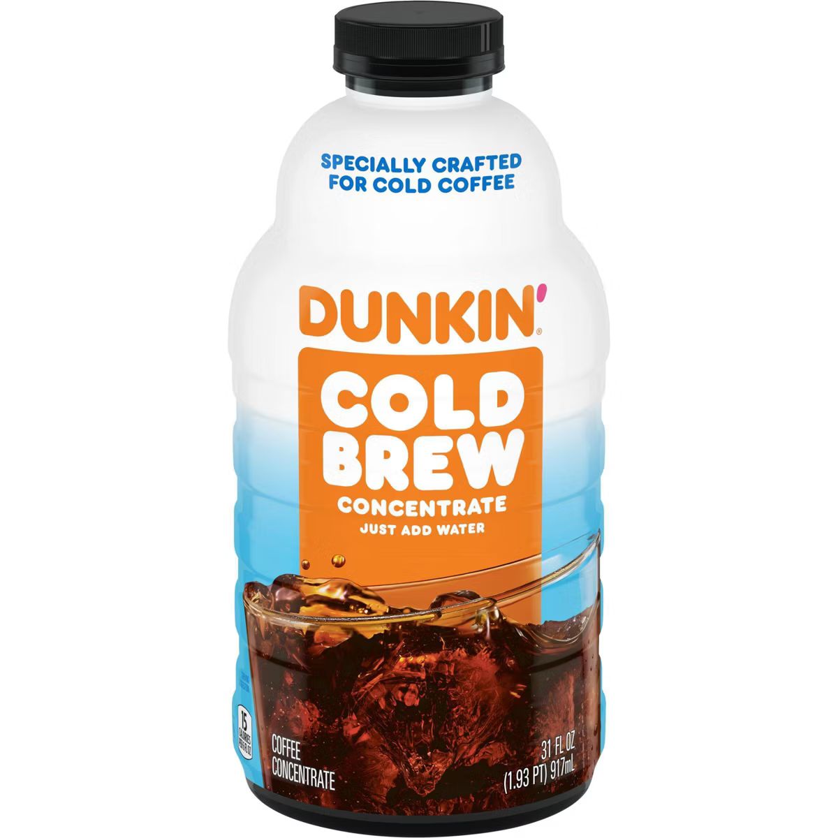 Dunkin Cold Concentrate Original Medium Roast Coffee - 31oz | Target