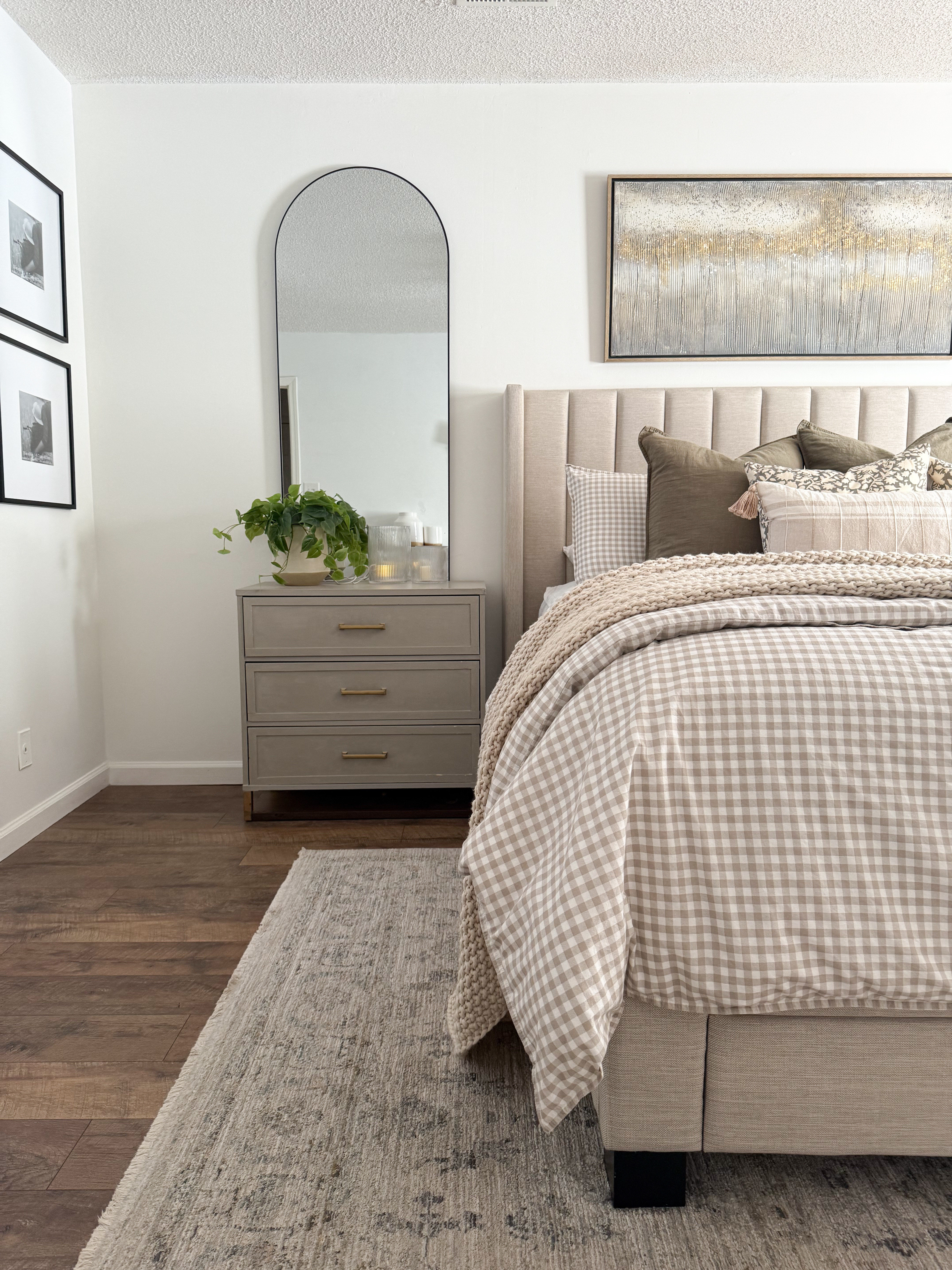 Primary bedroom views 

Bedframe is from MALOUF Home in the color OAT.

#LTKSeasonal #LTKHome #LTKStyleTip