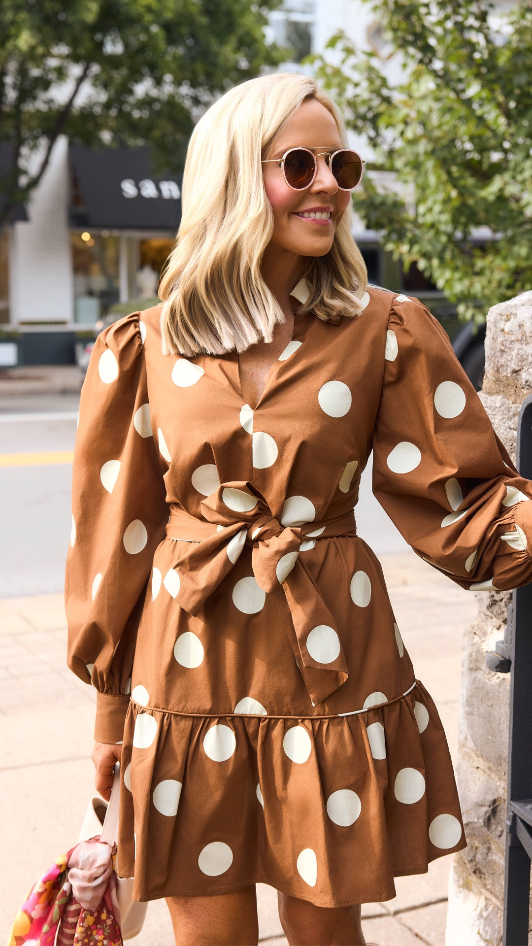 pretty woman polka dots!! wearing size small in my @Avara Stevie dress = just $88!

#LTKgrwm #LTKootd #LTKOver40