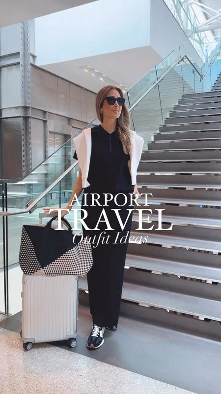 Airport outfits!
Comfortable and stylish outfits for the long flights or drives. Everything fits true to size I am wearing size small. 



#LTKOver40 #LTKTravel #LTKStyleTip