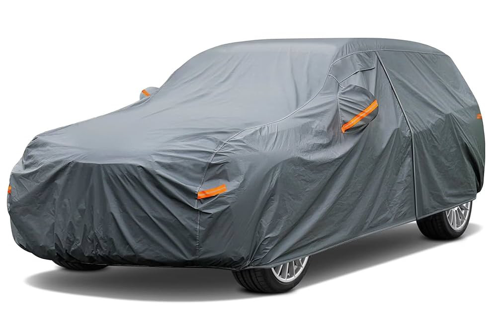 16 Layers Heavy Duty SUV Car Cover Waterproof All Weather, Universal Fit Ford Explorer, Toyota Hi... | Amazon (US)