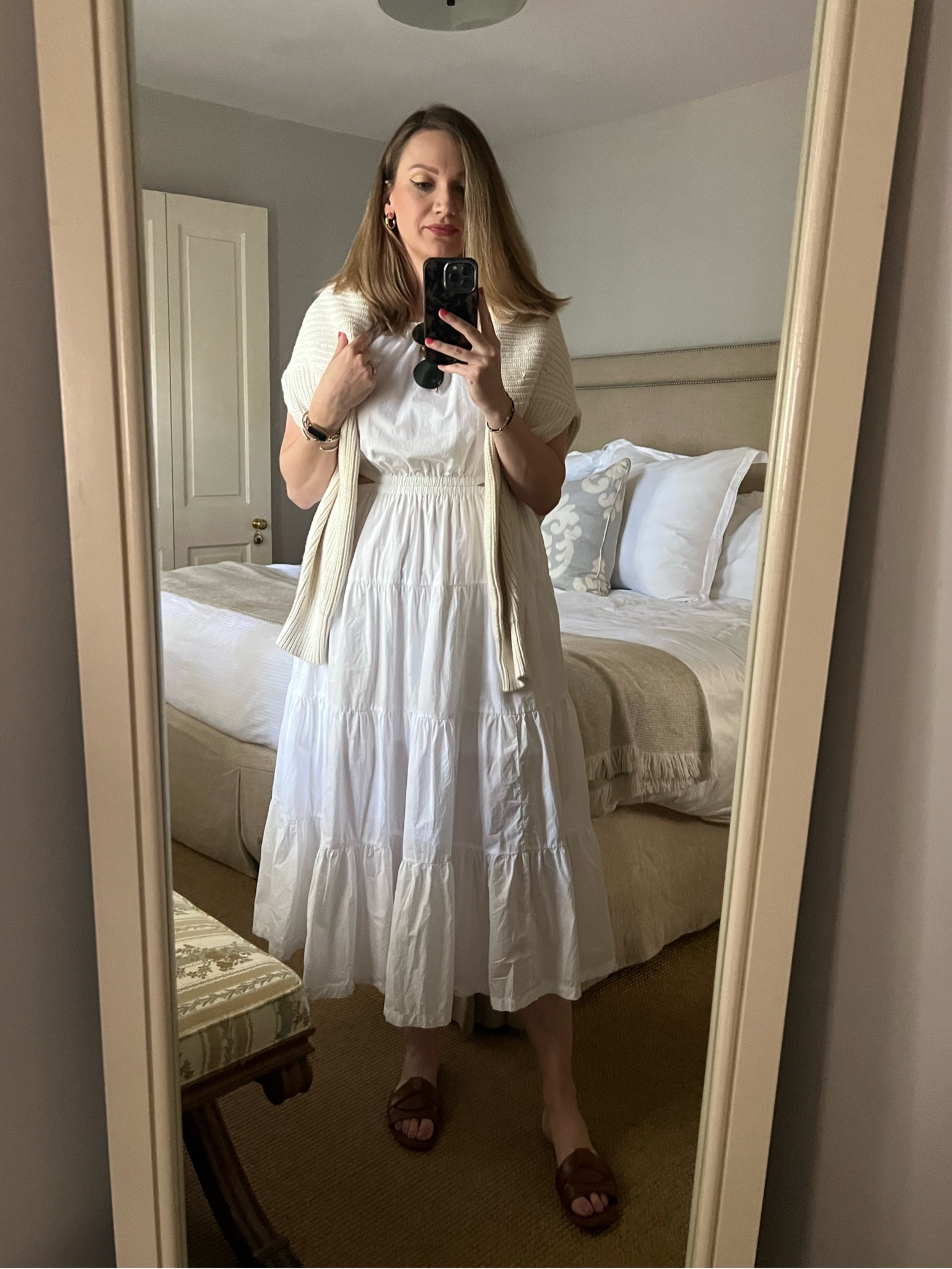 Coastal grandma chic for a day out in Charleston! 