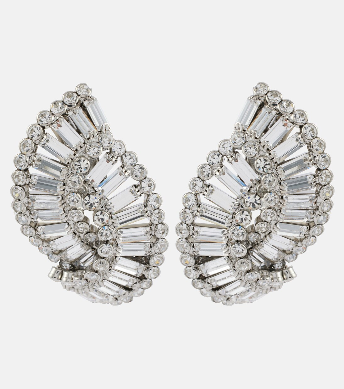 Alessandra RichEmbellished shell clip-on earrings £ 290incl. duties and taxes, excl. shipping co... | Mytheresa (UK)