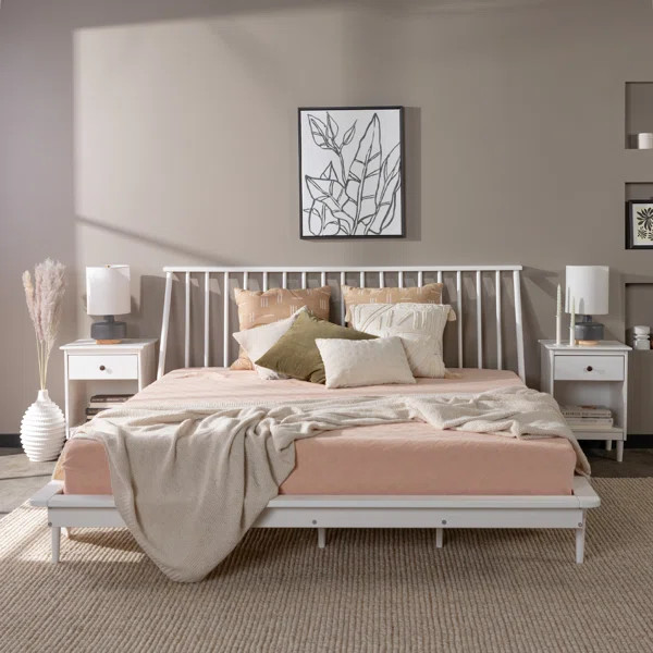 Henline King Solid Wood Bed | Wayfair North America