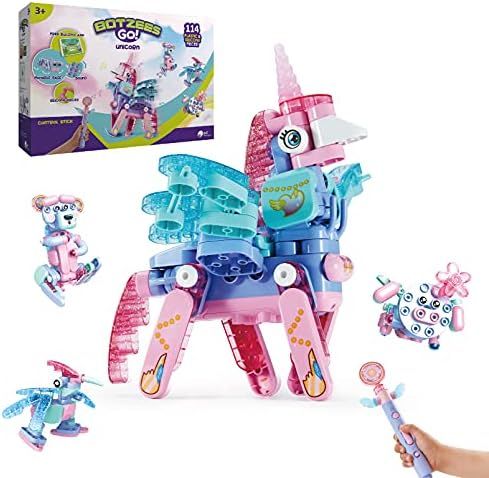 BOTZEES GO! Unicorn Toys, Unicorn Robots for Kids, Building & Electric Remote Control Toys, STEM ... | Amazon (US)