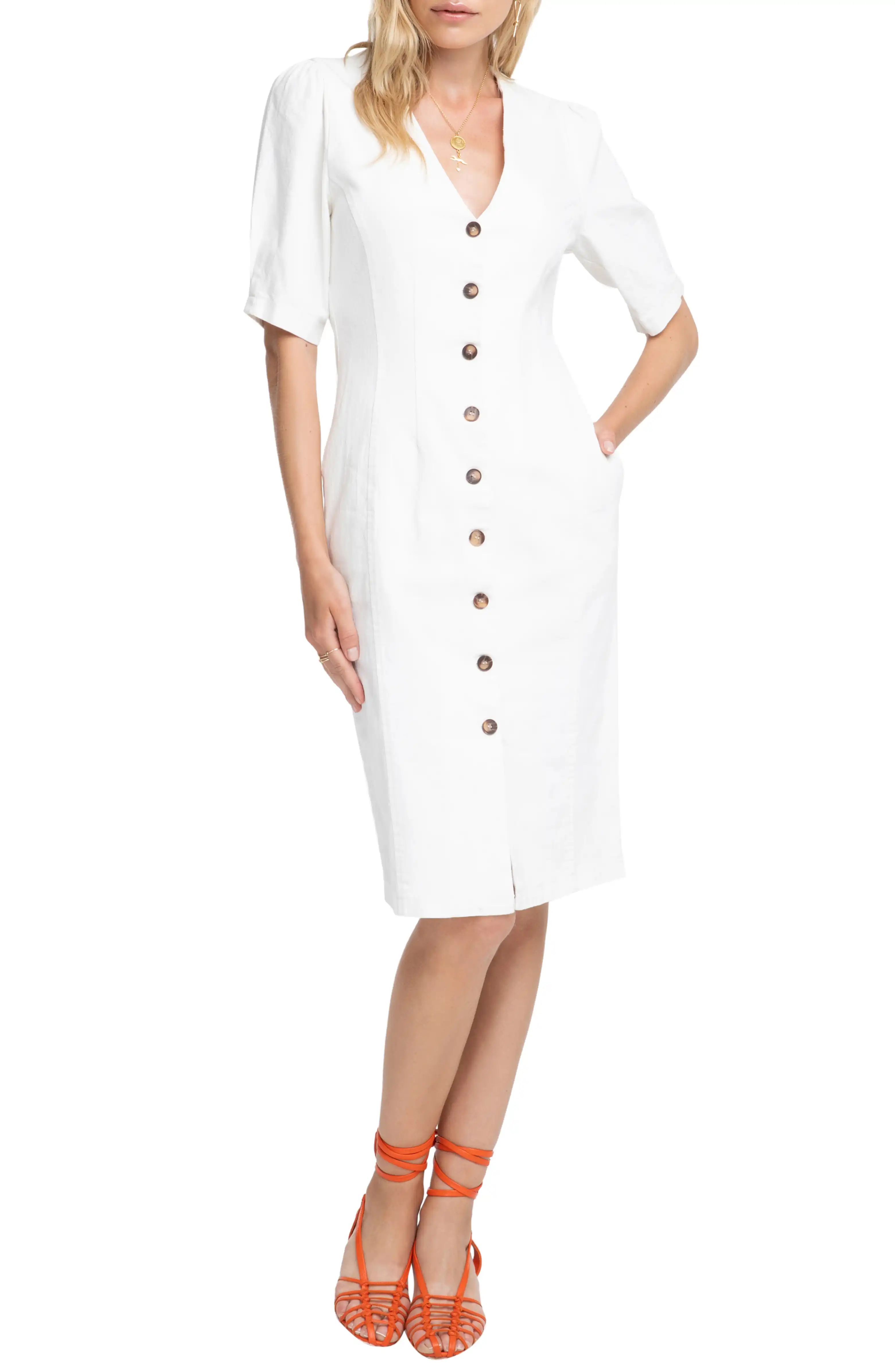 Logan DressASTR THE LABELPrice$120.00Free ShippingContrast buttons add an extra touch of retro-ch... | Nordstrom