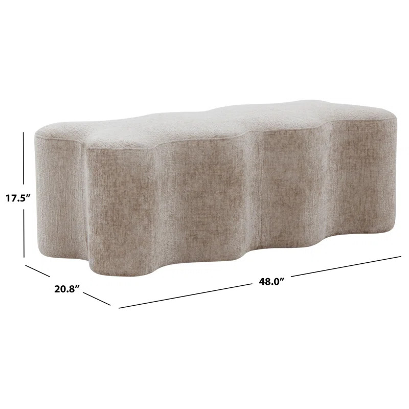 Sellma Chenille Bench | Wayfair North America