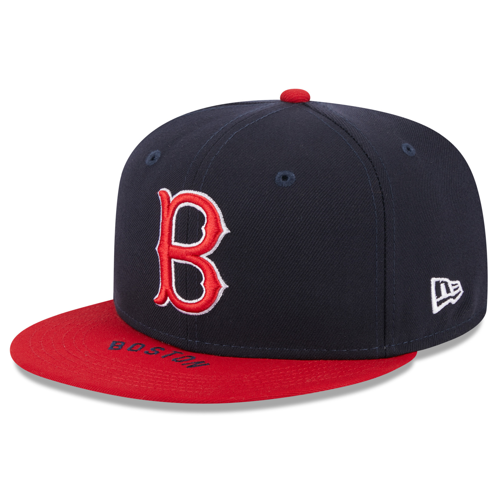 Men's New Era Navy/Red Boston Red Sox On Deck 59FIFTY Fitted Hat | Fanatics