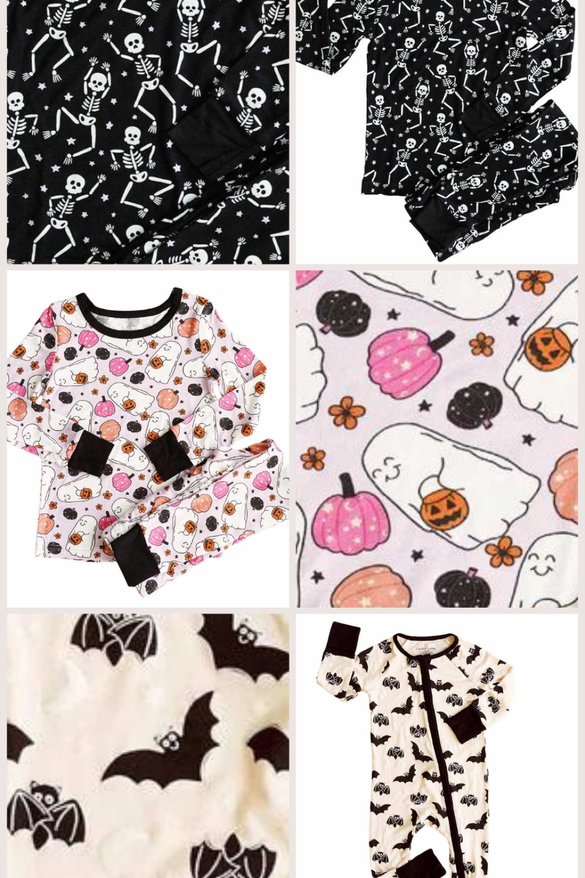 The cutest Halloween pajamas for your littles 🎃👻🖤 #halloween 

#LTKKids #LTKFindsUnder50 #LTKHalloween