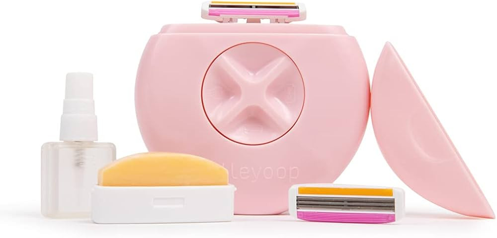 Alleyoop Portable Travel Razors For Women - Perfect For Touch Ups On-The-Go - Includes Refillable... | Amazon (US)
