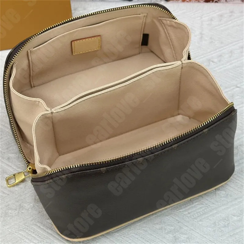 Women Luxury Toiletry Bag Designer 2 Compartment Make Up Bags Mens Travelling Cosmetic Case Leath... | DHGate