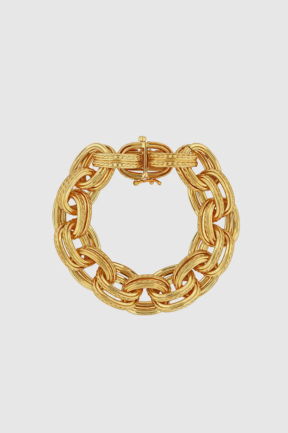 Double Link Chain Bracelet - Gold | Anine Bing