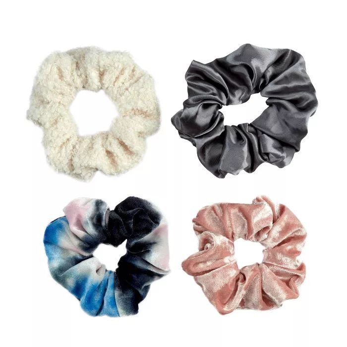 scunci Scrunchie Gift Set - Tie Dye - 4pk | Target