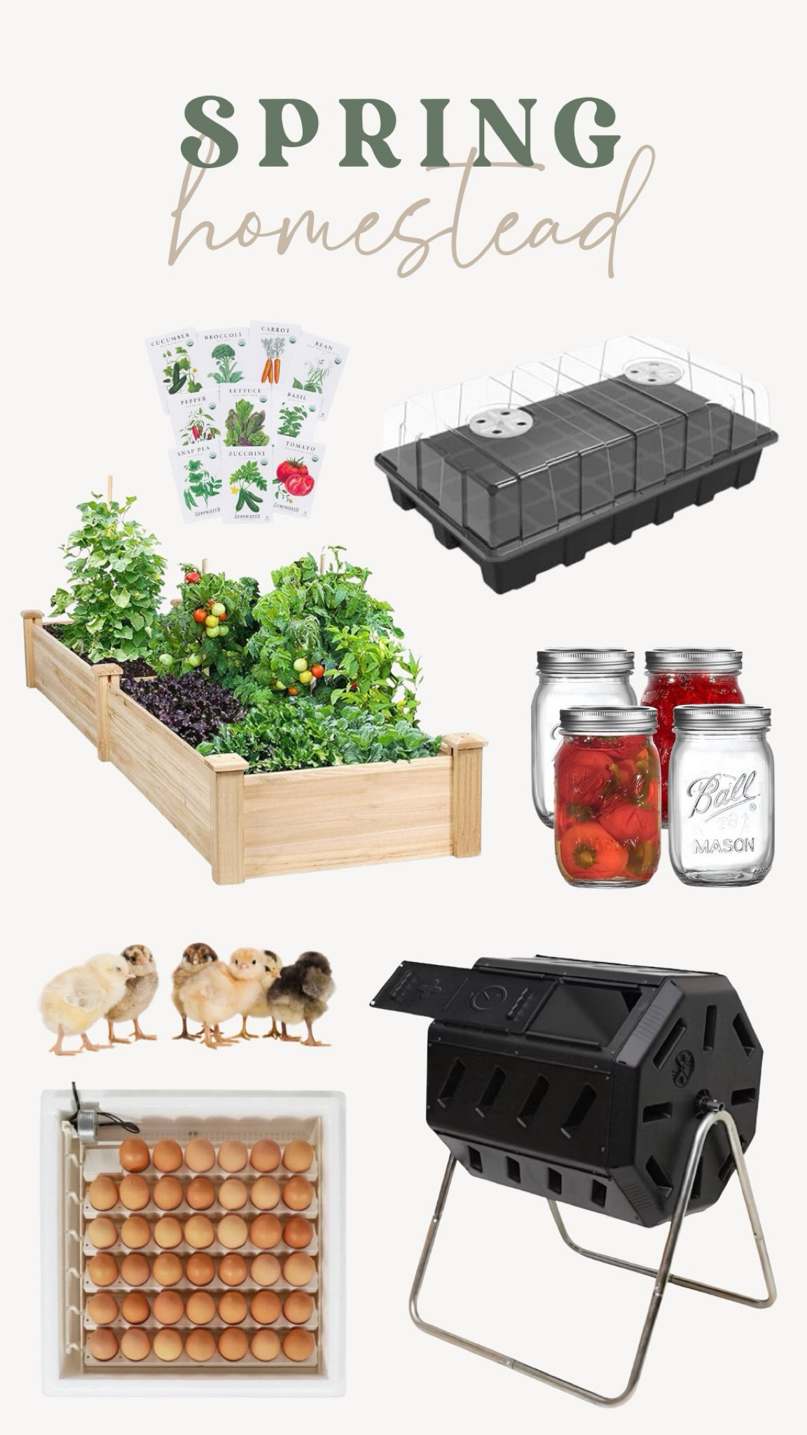 Spring is here and that means a refresh on the homestead! Here are some essentials you may need!

#LTKSeasonal #LTKhome