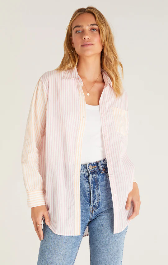 Poolside Mix Stripe Shirt | Z Supply