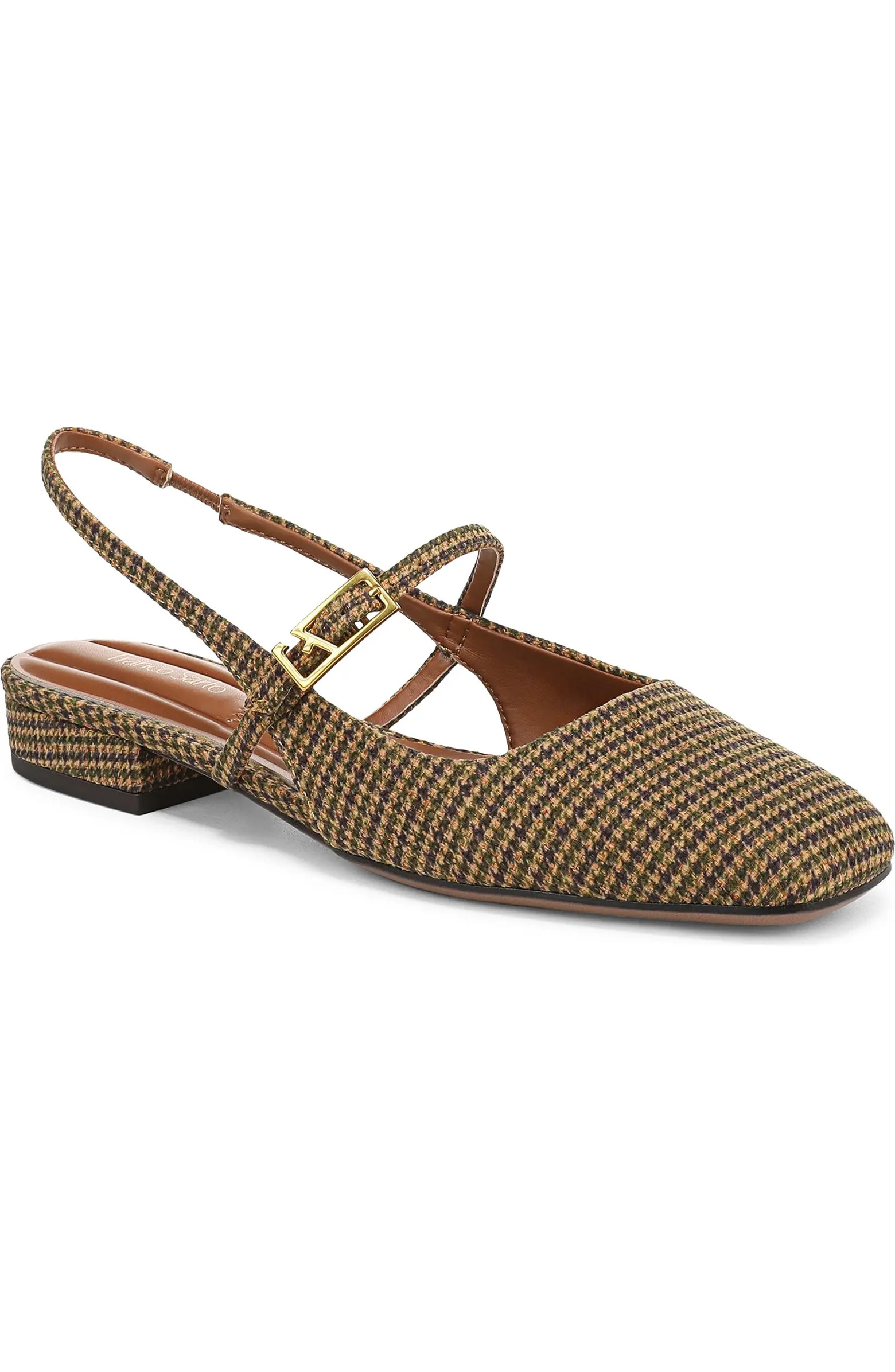 Franco Sarto Destin Slingback Flat (Women) | Nordstrom | Nordstrom