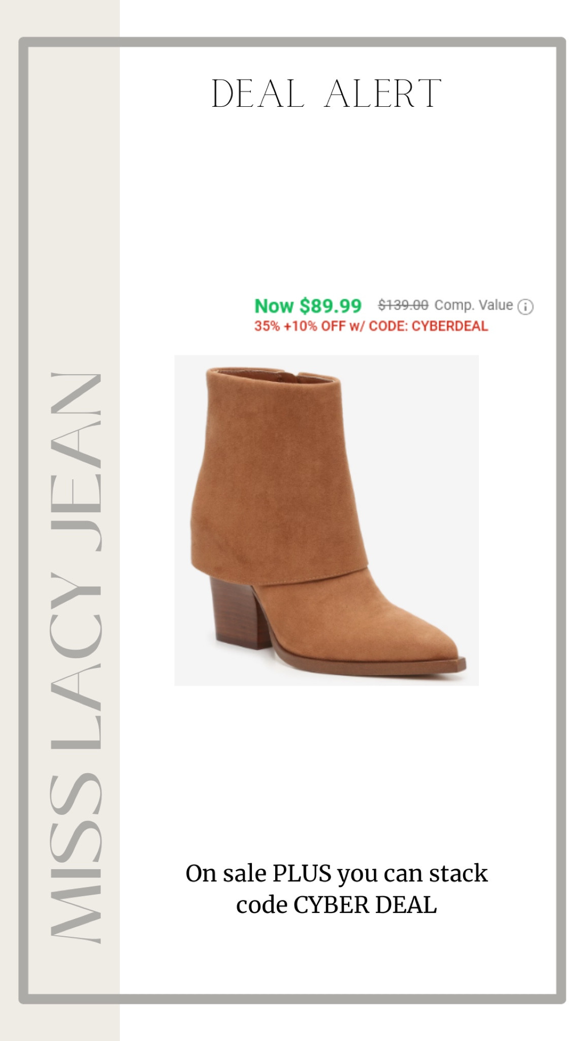 Major sale on these cute boots!!

#LTKCyberWeek #LTKshoecrush #LTKsalealert