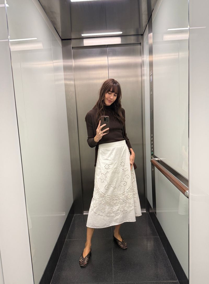 Obsessed with Embroidered Skirts Lately  

 #LTKuk

#LTKworkwear