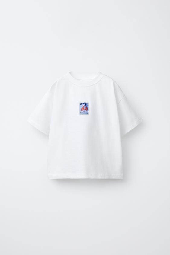 MOTORCYCLE LABEL T-SHIRT | Zara US