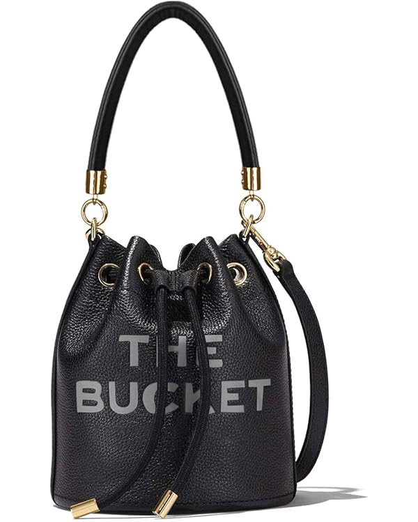 The Bucket Bag for Women Pu Leather Drawstring Handbag Tote Hobo Handbag Crossbody Bag Soft Adjus... | Amazon (US)