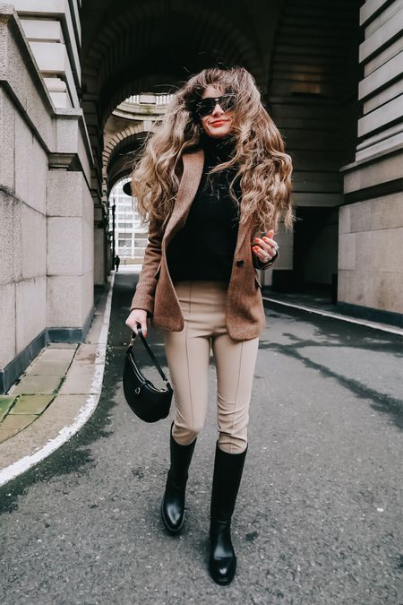 The equestrian look is a great look for spring outfits! Layer on a blazer, knee high boots over leggings or riding pants and you’re good!

#LTKstyletip #LTKworkwear #LTKSeasonal