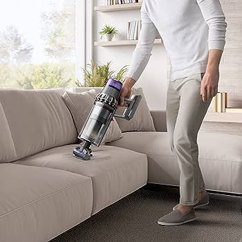 Dyson Outsize Cordless Vacuum Cleaner, Nickel/Red, Extra Large | Amazon (US)