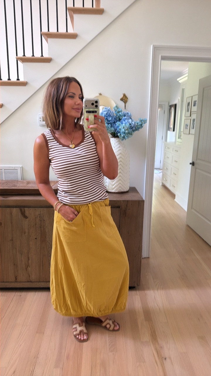 amazon skirt and my fav amazon tank! ♥️ i’m wearing a medium in both!

#LTKootd #LTKgrwm #LTKSaleAlert