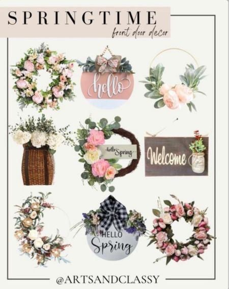 Give your home a quick and easy update this spring with these chic door decoration projects that are all budget-friendly!

Springtime
Spring wreaths
Spring door decor
Hello Spring
Spring door basket
Flower basket decor
Spring hoop wreath

#LTKfindsunder50 #LTKSeasonal #LTKhome