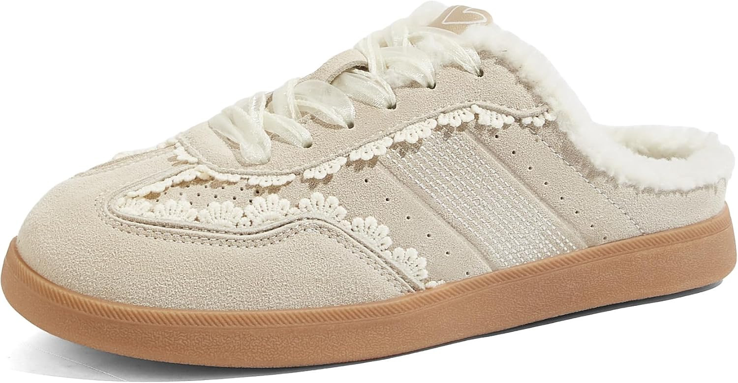 LUCKY STEP Women's Slip-On Backless Sneaker Mules | Amazon (US)