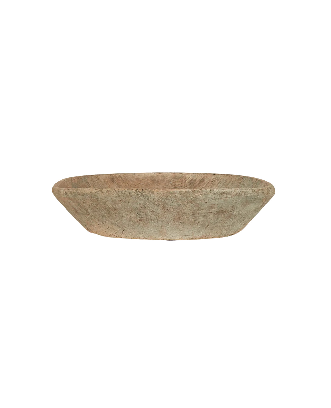 Olive Ateliers Vintage Wood Bowl - Bleached from India | Olive Ateliers