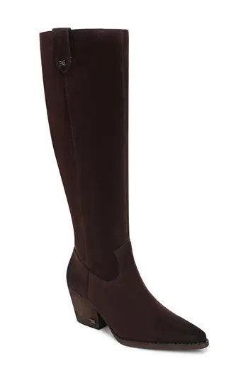 Sam Edelman Woods Knee High Boot in Cafe Noir at Nordstrom Rack, Size 8 Regular Calf | Nordstrom Rack