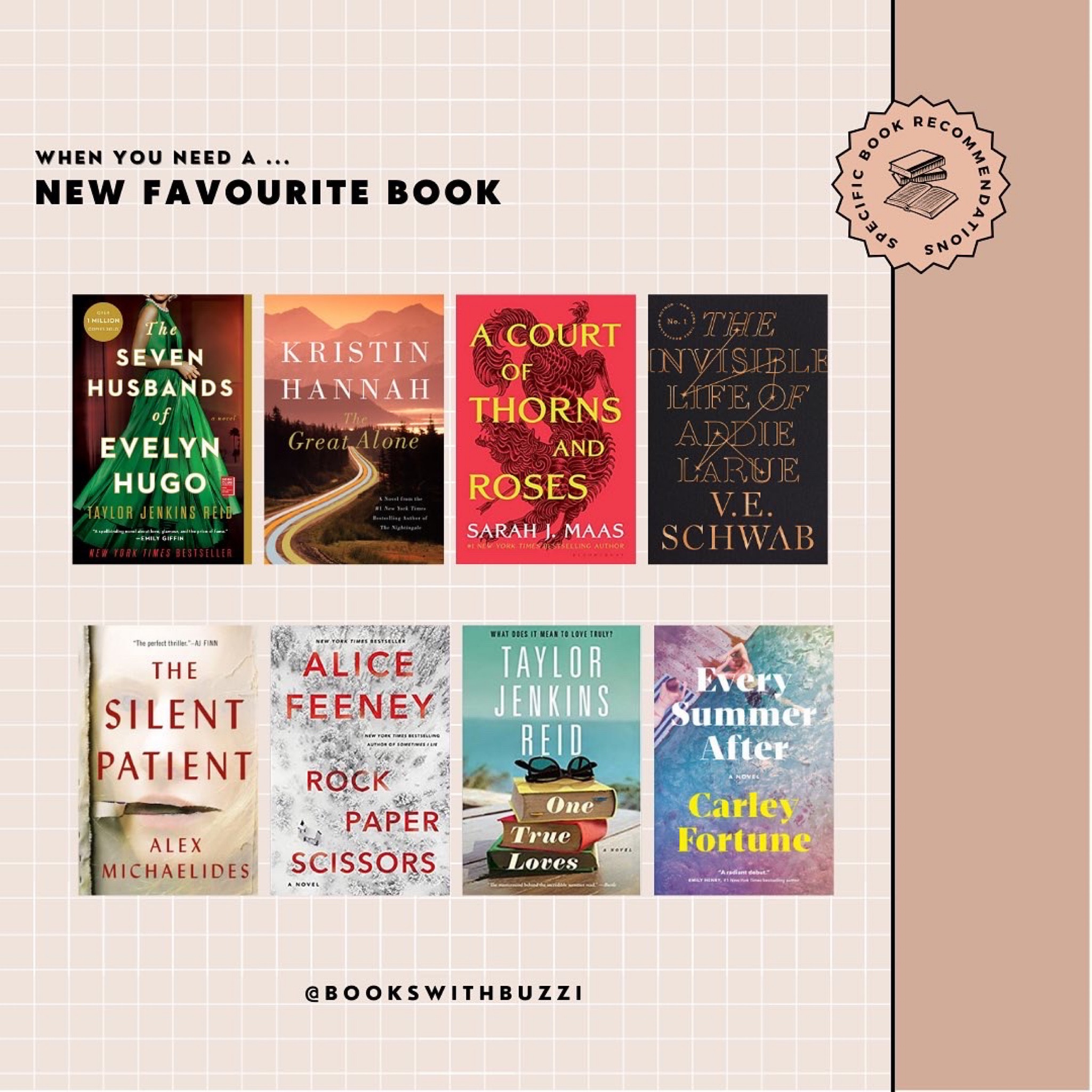 when you need a new favourite book