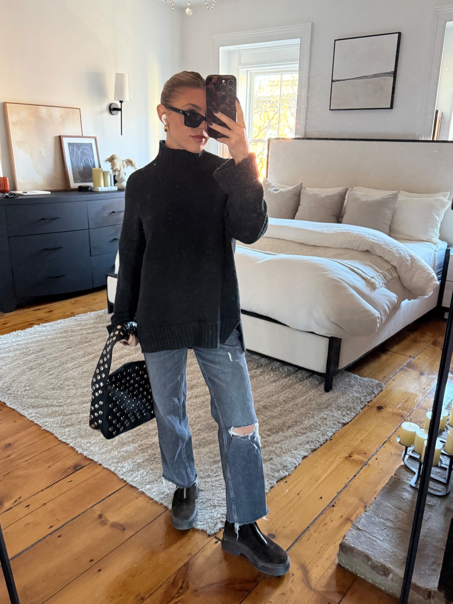 Cropped version of the same sweater linked 😙

#LTKWorkwear #LTKgrwm #LTKSeasonal