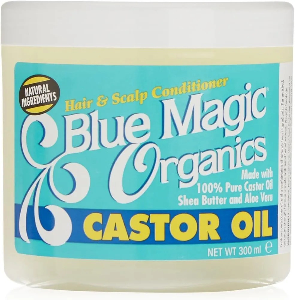 Blue Magic Originals Castor Oil 12 Ounce Jar (340g) | Amazon (US)