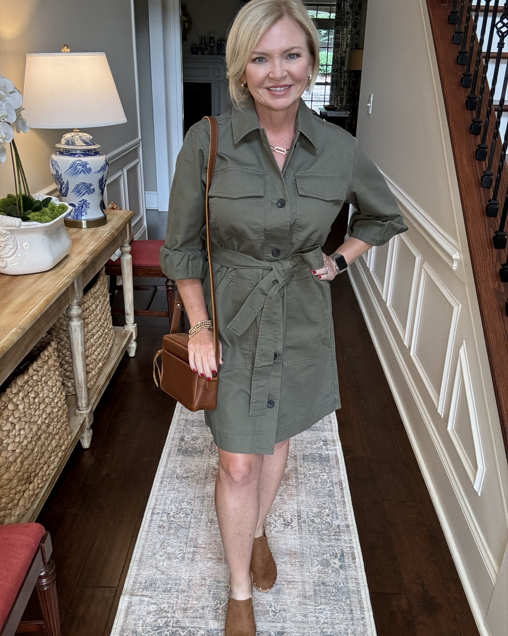 I'm so impressed with this little utility dress by Free Assembly. You could even wear it as a jacket over jeans or pants this fall! I'm wearing size Small. 

Fall dress
Fall outfit
Country concert outfit
Boots
Clogs
Casual outfit
Petite
Over 50

#LTKStyleTip #LTKOver40 #LTKFindsUnder100